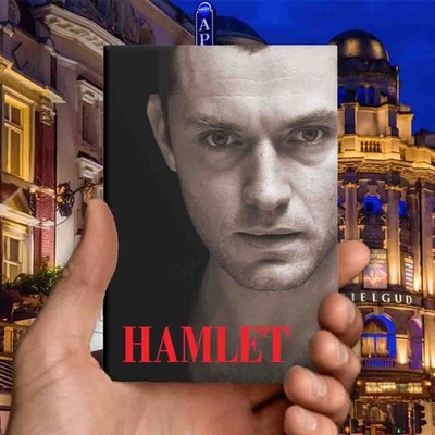 Hamlet - William Shakespeare Jude Law Play Magnet
