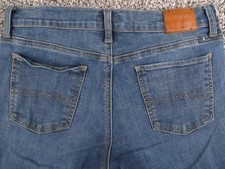 Lucky Brand Jeans Womens 10/30 Blue Sweet Crop Stretch Mid Rise Ankle 30x26