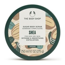 The Body Shop Shea Sugar Body Scrub Intense Smoothing Exfoliation NEW 9.7oz