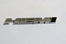 Dodge Jeep Chrysler Chrome Hemi Decal Emblem Nameplate Genuine Oem Metal Emblem Dodge Jeep Chrysler Chrome Hemi Decal Emblem Nameplate Genuine Oem Metal Emblem