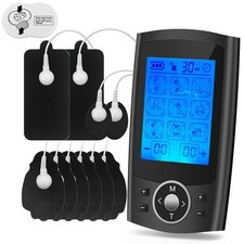 Tens Unit Muscle Stimulator Machine Pulse Massager Therapy Pain Relief 36 Modes