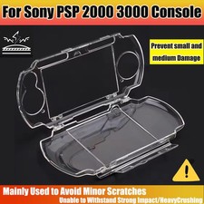 Clear Anti-dust Hard Skin Case Protector Cover for Sony PSP 2000 3000 Console