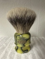 Simpson LE Chubby 3 Super Silvertip Shaving Brush
