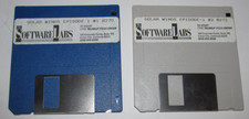 Vintage Solar Winds Game 3.5" Disks 1  2, Software Labs Untested  GP1 