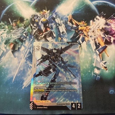 Graham's Union Flag Custom GD03-069 LR - Steel Requiem - Gundam TCG
