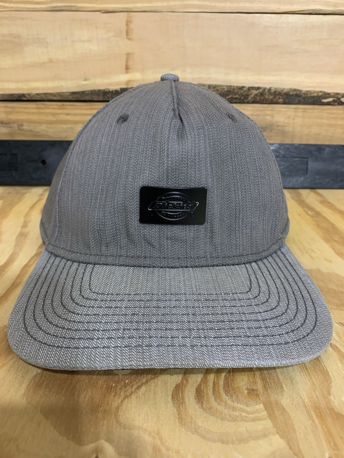 Dickies Gray Snapback Hat Cap Adjustable Workwear… - image 9