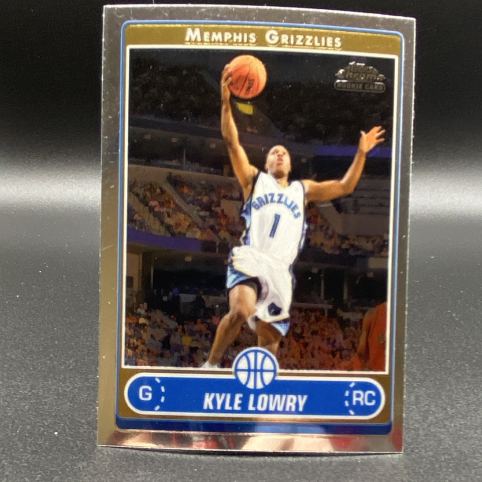 Topps 2006-07 Chrome #162 Kyle Lowry Memphis Grizzlies Rookie Basketball Card