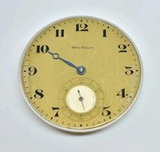 1925 Waltham Model 1894 Grade No. 220 7J 12s Pocket Watch Movement For Repair