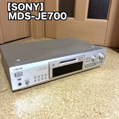 SONY MD Deck MDS-JE700 Sony A0475 Sony high-quality build Compact design Japan
