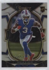 2022 Panini Select Concourse Silver Prizm Damar Hamlin #100 0c2