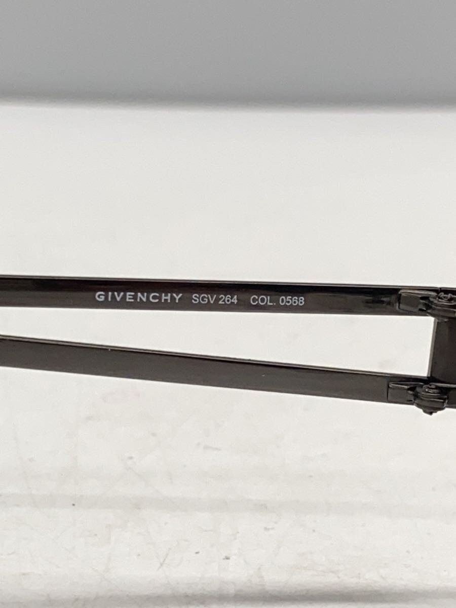 GIVENCHY Men's Oval Sunglasses in Black and Grey (SGV264) thumbnail 5