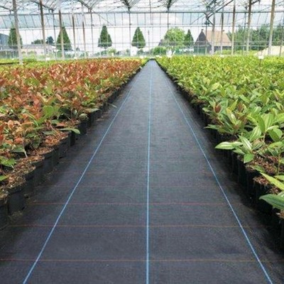 Woven Ground Weed Cover 3.2 Ounce Landscape Weed Barrier Fabric 6FT × 300FT