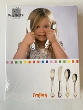 BergHOFF 1204024 Set of 4 Tableware Stainless Steel Metal Kids 