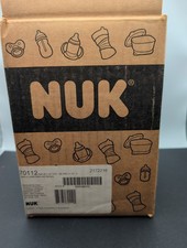 Nuk 4 Bottles girls Purple Hearts 10oz Anticholic Open Box Unused