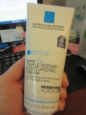 La Roche Posay Lipikar AP+M Triple Repair Body Moisturizing Cream, 6.7 oz, 07/28