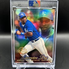 1997 Flair Showcase - Jermaine Dye #41 Row 1