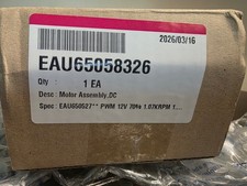 NEW  EAU65058326 Refrigerator Fan Motor Assem...
