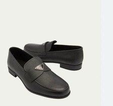 Mens Prada Black Suffiano Dress shoes. BNWB.