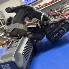 FLEX 24 Volt Cordless Brushless 6-1/2" Circular Saw, FX2131A W/ 5.0AH Battery