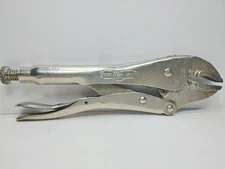 Vintage Petersen Dewitt Vise Grip 10" Locking Pliers 10WR USA Great Condition 