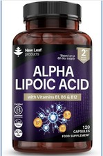 Alpha Lipoic Acid With Vitamin B12, B6 & B1 -Contribute to Normal Nervous System