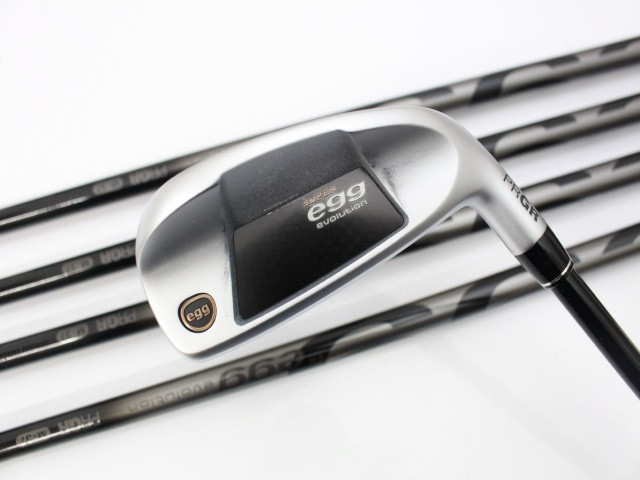 Golf Iron Set PRGR Super egg Evolution 2024 Original Carbon M-37
