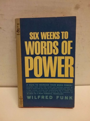 #ad Six Weeks To Words Of Power It Pays To Increas Your Word Power $3.06