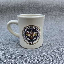USS JOHN F. KENNEDY (CV-67) Victory Mug Cup U.S Navy Aicraft Carrier