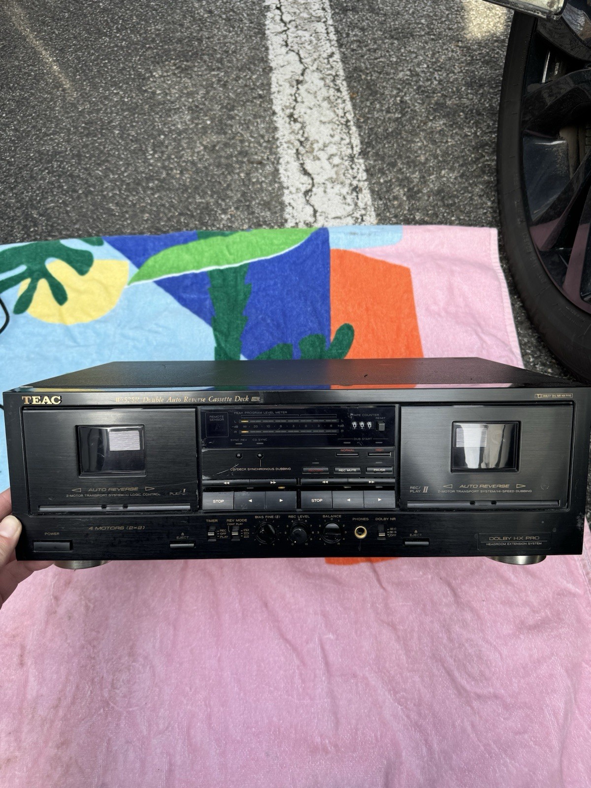 Teac W-525-R vintage audio equipment - eBay listing photo 2