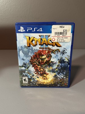 Knack II 2 Playstation 4 PS4 CIB Complete Tested