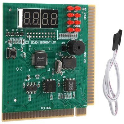 Diagnose Pci 4-Stellige Karte Pc Motherboard Post Checker Tester Analyzer L9796