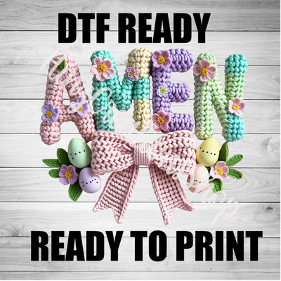 DTF Heat Transfer   Ready to Press, Full Color Design
