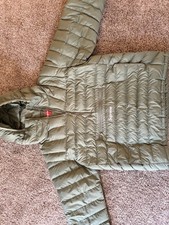 Supreme Mens L Down Half Zip Puffer Jacket Gr...