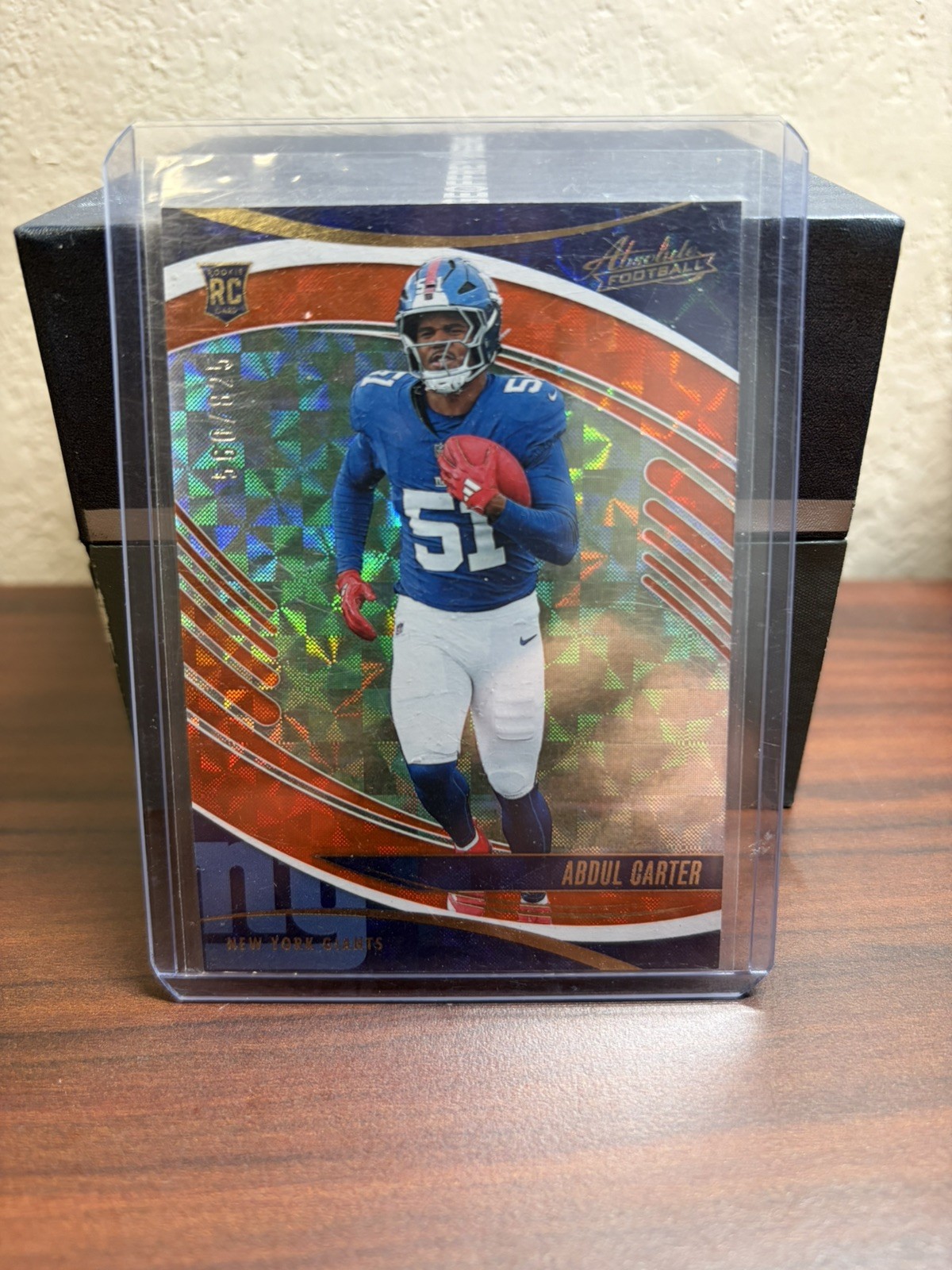 2025 Panini Absolute Abdul Carter RC #101 Orange Mosaic /825