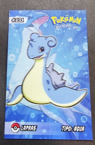 LAPRAS - POKEMON RARE 3D EVOLUTION CCG HOLO CARD