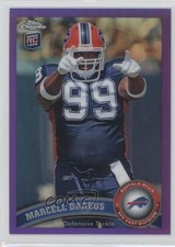 2011 Topps Chrome Retail Purple Refractor 338/499 Marcell Dareus #124 9sb