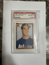Topps 1991 Traded Luis Gonzalez #48T PSA 10 Houston Astros Rookie Baseball Card. rookie card picture