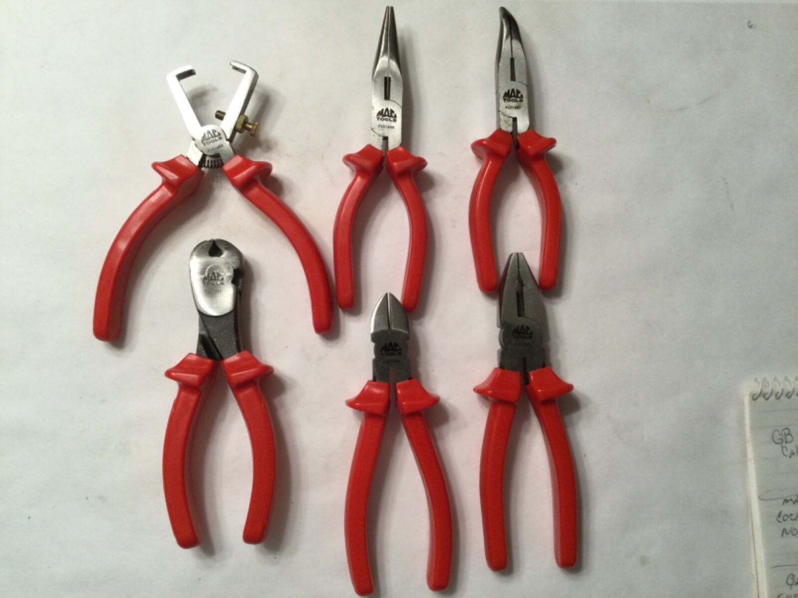 Mac Tools plier Set 6 Piece. Looks as new. Comes with zip up case eBay