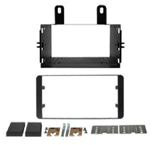 Adattatore Vano Autoradio 2 DIN Daihatsu Materia Nero | Phonocar 03573
