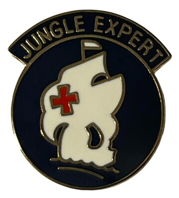 Wholesale Lot of 6 Jungle Expert Motorcycle Hat Cap Lapel Pin M-007