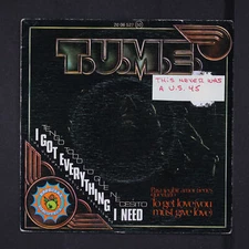 T.U.M.E.: i got everything i need / to get love MGM  7" Single 45 RPM Spain