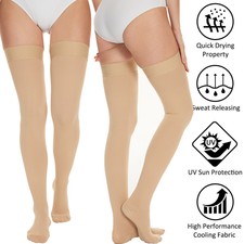 Thigh High Over the Knee Socks Extra Long Socks Medical Compression Stockings