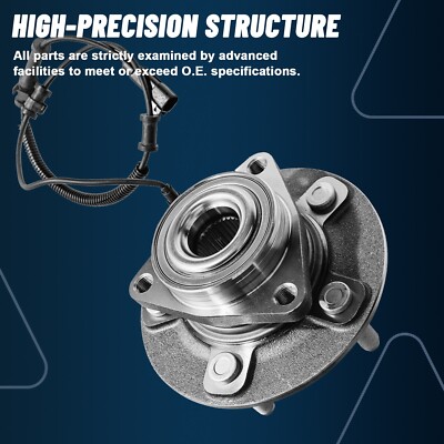 2X Front Wheel Bearng & Hub For Dodge Ram 1500 2012 2013 2014 2015 -18 2X Front Wheel Bearng & Hub For Dodge Ram 1500 2012 2013 2014 2015 -18