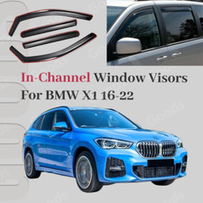 In-channel Vent Window Rain Visors Sun Guard Shade Deflectors For Bmw X1 2016-22