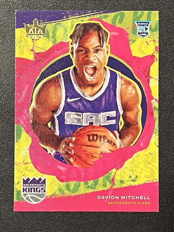 2021-22 Panini Court Kings Rookies II Davion Mitchell #129 Rookie RC