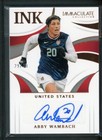 2021 ABBY WAMBACH 29/49 AUTO PANINI IMMACULATE COLLECTION INK AUTOGRAPHS