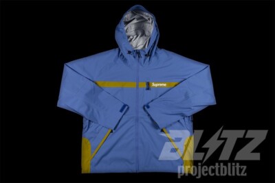 SS17 SUPREME TAPED SEAM JACKET LIGHT BLUE SIZE M MEDIUM 2017 | eBay