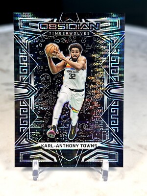 2022-23 Panini Obsidian Karl Anthony Towns Electric Etch Asia Pulsar #9
