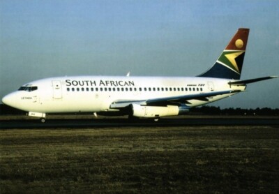 SAA South African Airways Boeing 737-200 ZS-SIE @ Johannesburg JNB