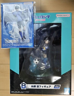 Blue Lock Ichiban Kuji Rin Itoshi Figure acrylic stand set